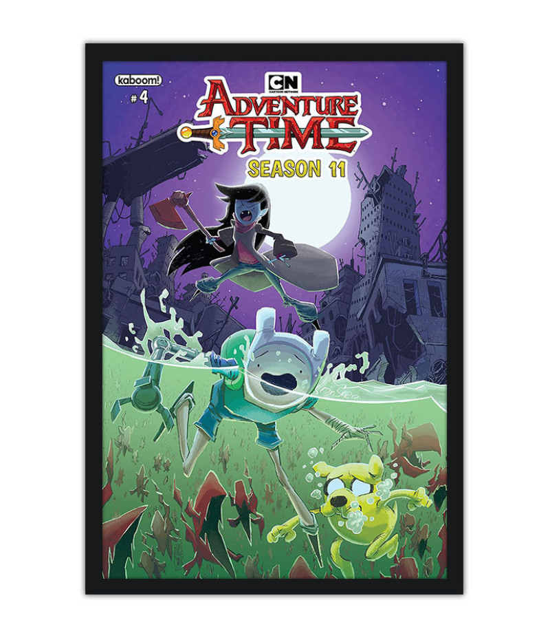 Poster A Hora Da Aventura - Adventure Time - Infantil