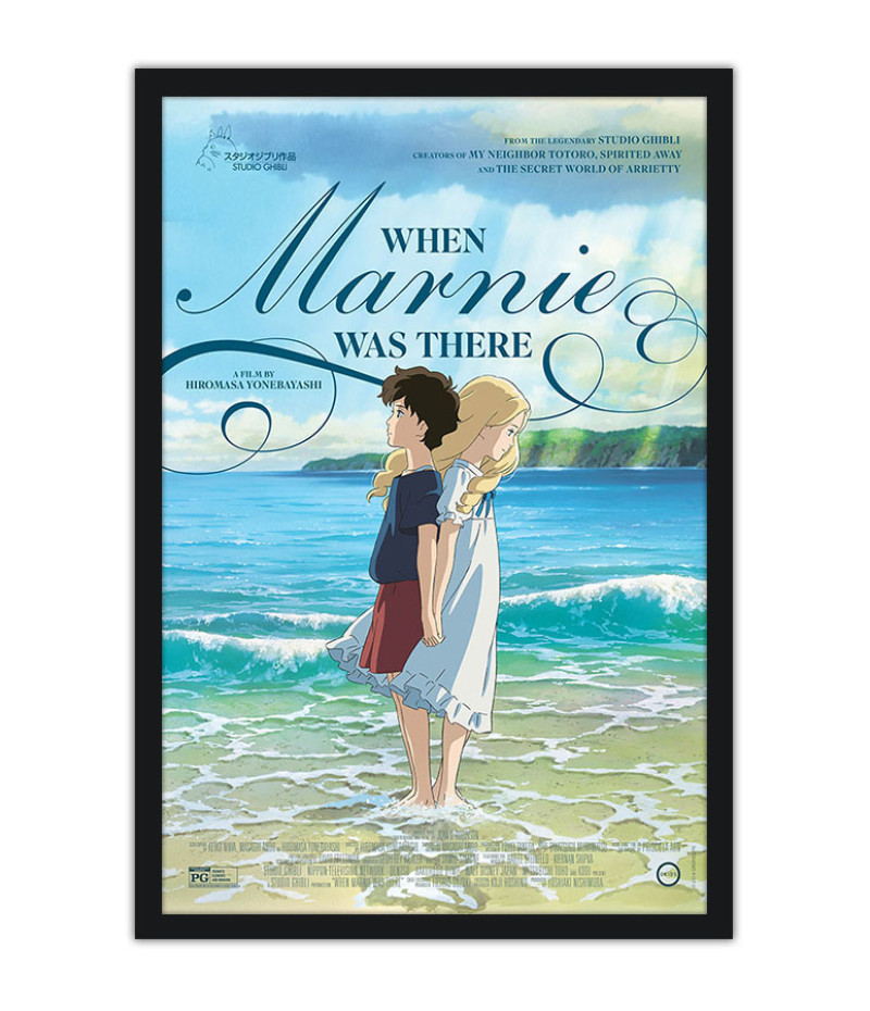 Poster As Memorias De Marnie - Estudio Ghibli - Filmes