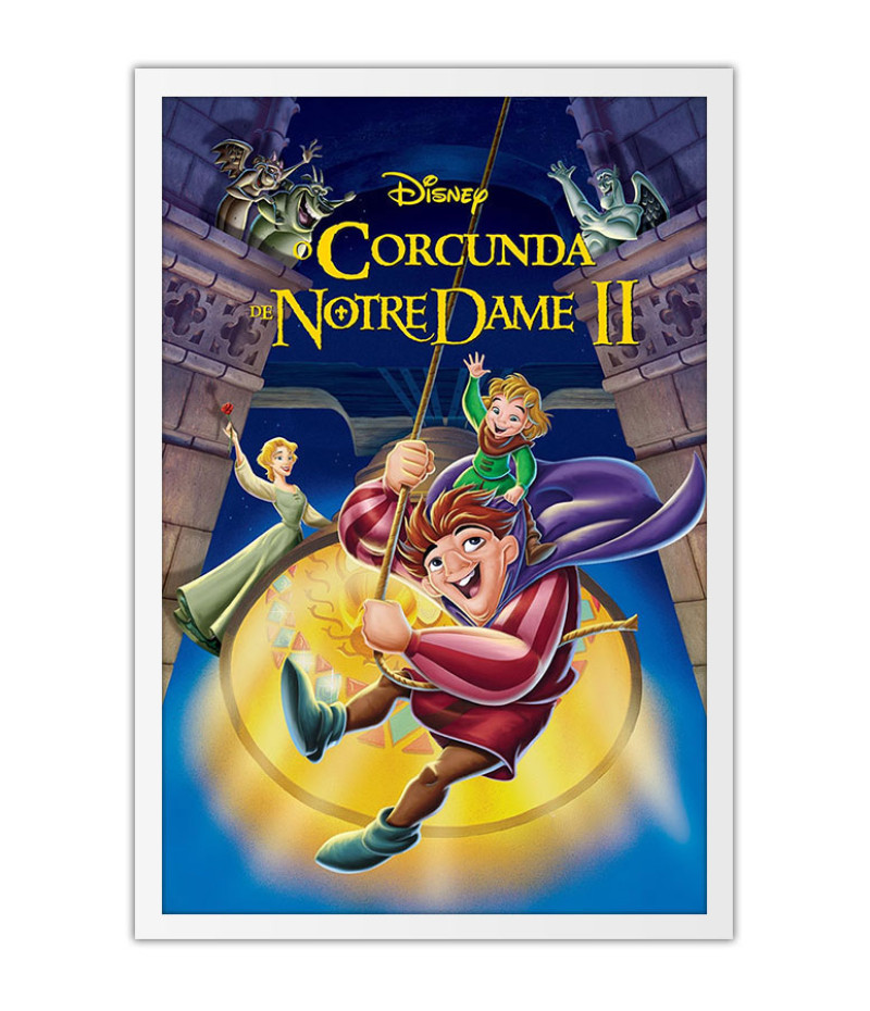 Poster O Corcunda De Notre Dame - Esmeralda - Princesas Disney - Filmes - Infantis