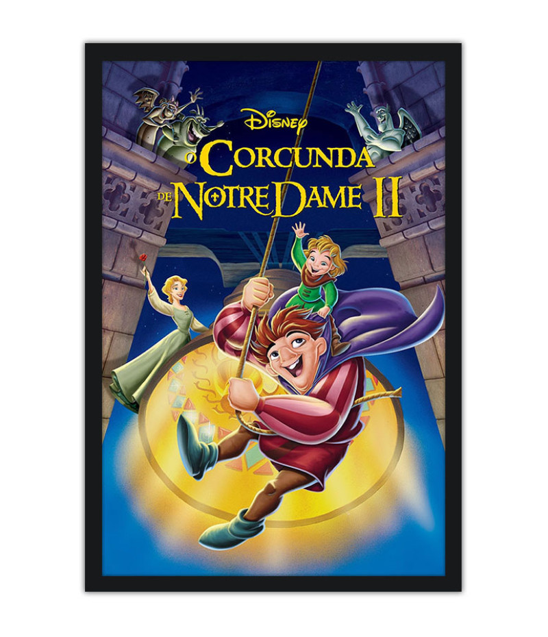 Poster O Corcunda De Notre Dame - Esmeralda - Princesas Disney - Filmes - Infantis