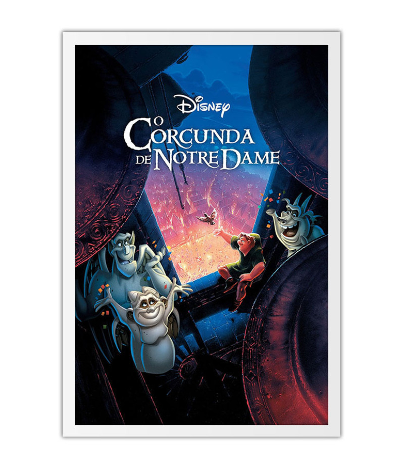 Poster O Corcunda De Notre Dame - Esmeralda - Princesas Disney - Filmes - Infantis