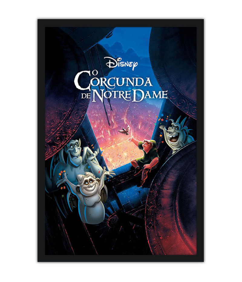 Poster O Corcunda De Notre Dame - Esmeralda - Princesas Disney - Filmes - Infantis