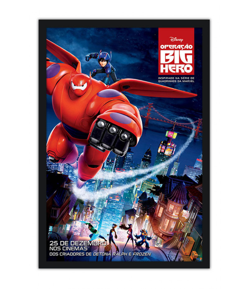 Poster Operação Big Hero - Filmes - Infantis