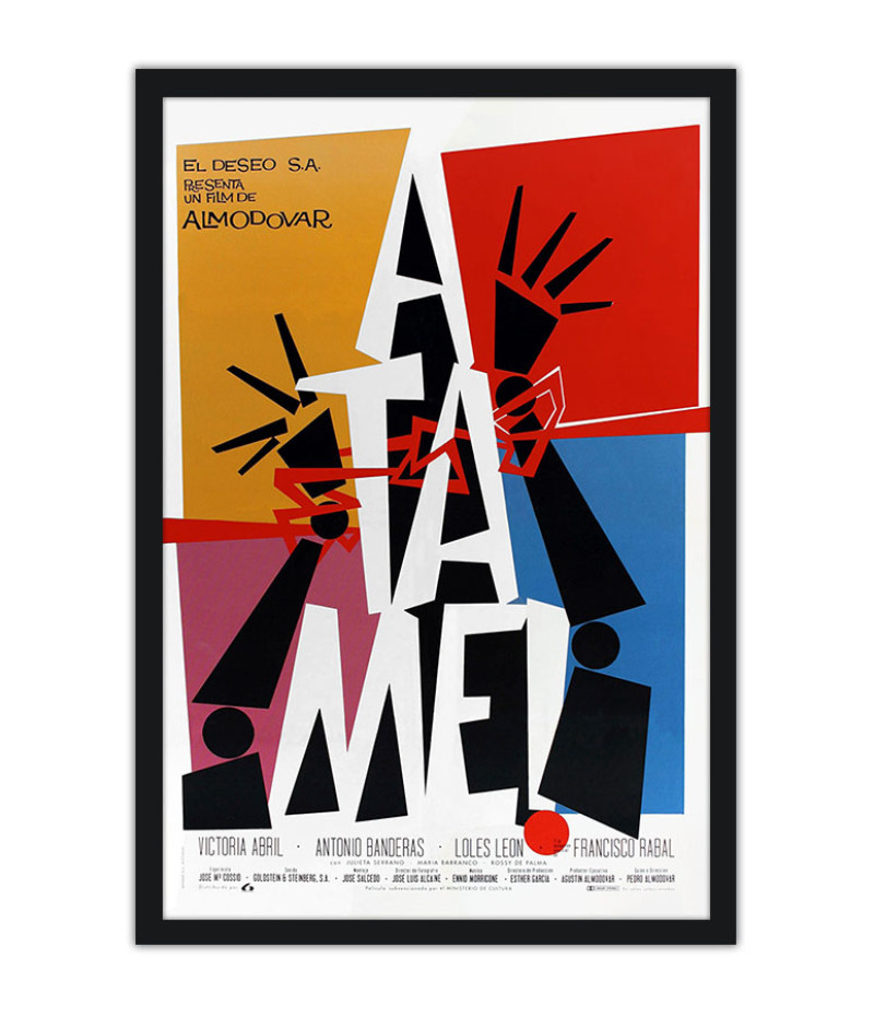 Poster Ata-me! - Almodovar - Filmes