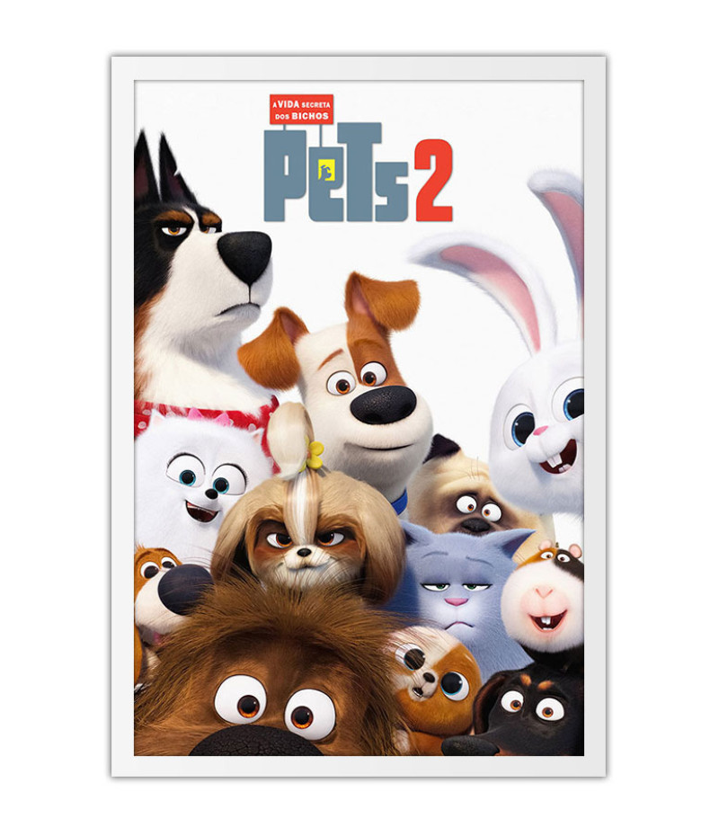 Poster Pets - Vida Secreta Dos Bichos - Filmes - Infantis