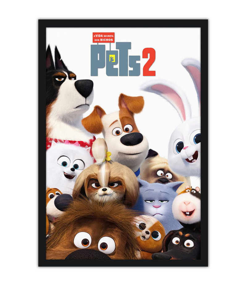 Poster Pets - Vida Secreta Dos Bichos - Filmes - Infantis