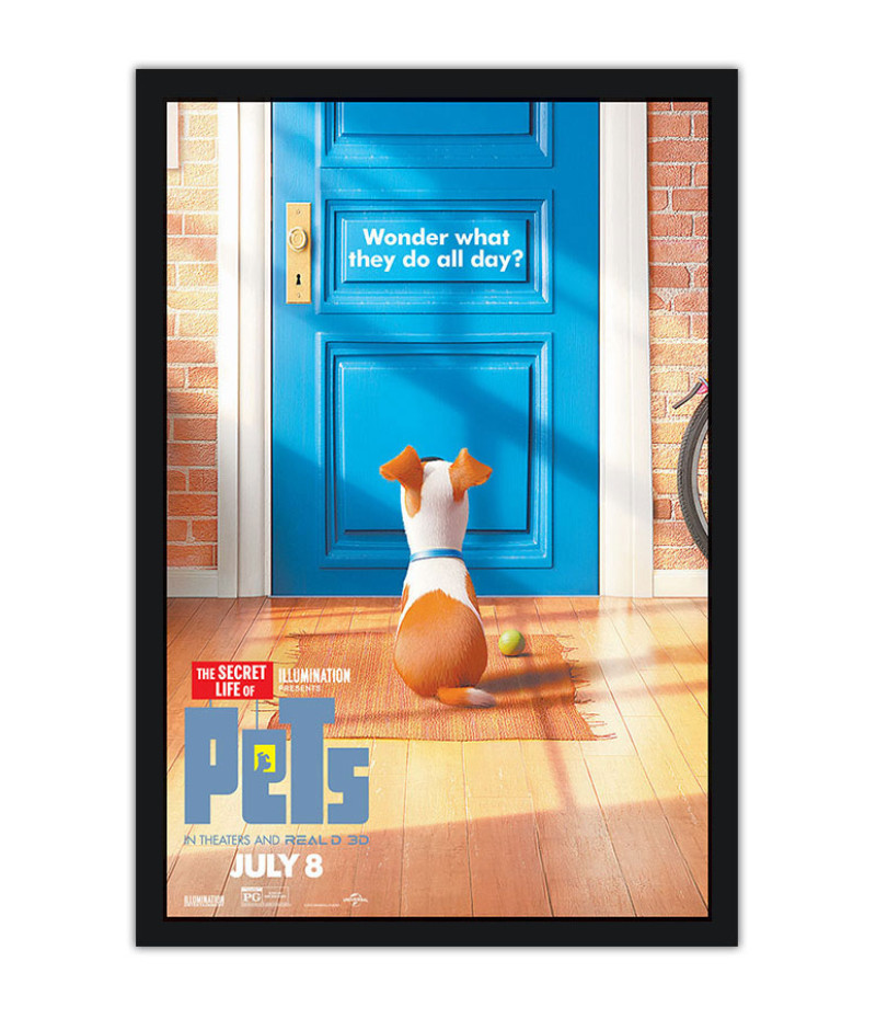 Poster Pets - Vida Secreta Dos Bichos - Filmes - Infantis