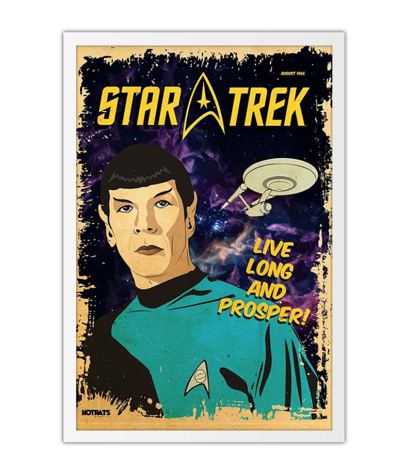Poster Star Trek Retrô
