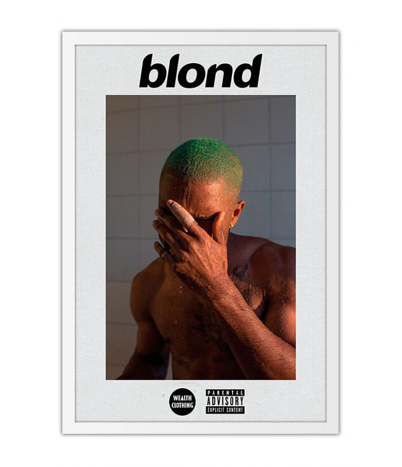 Poster Frank Ocean - Blond - Artistas Pop - Uau Posters