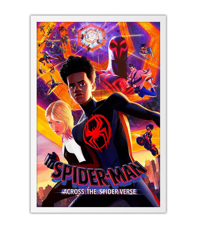 Poster Homem Aranha - Atraves do Aranhaverso - Across the Spiderverse - Animacão - Filmes