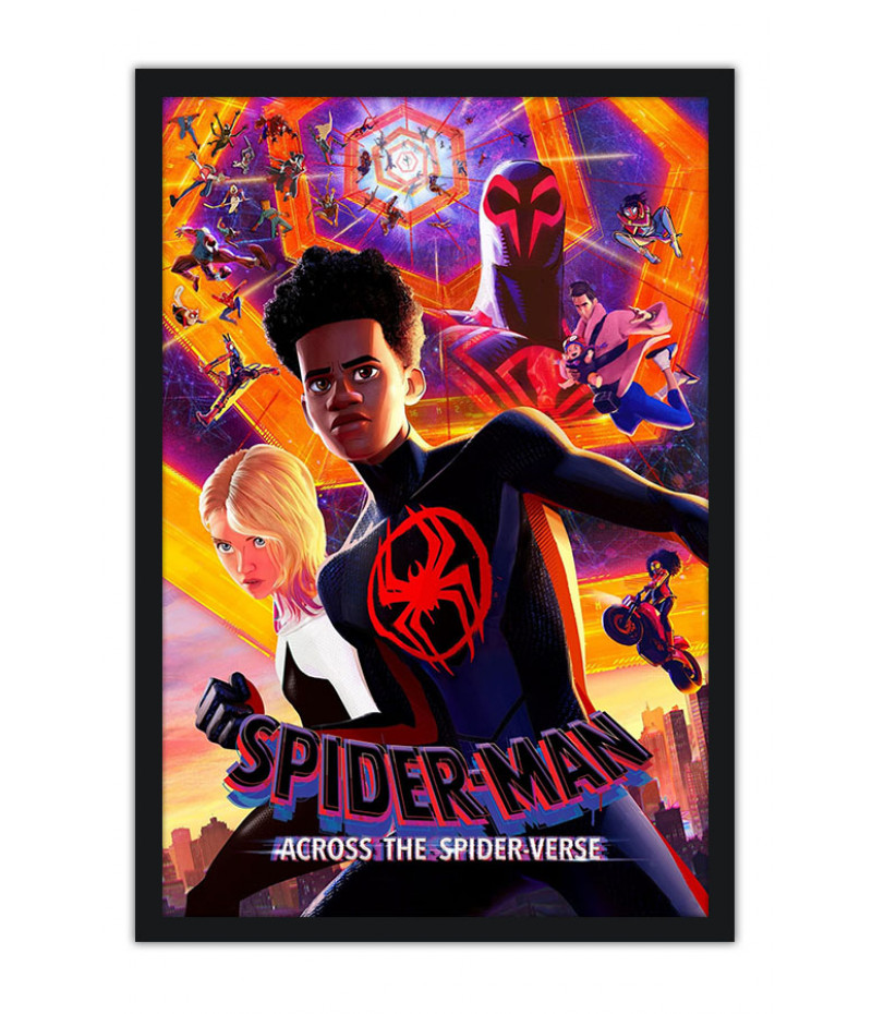 Poster Homem Aranha - Atraves do Aranhaverso - Across the Spiderverse - Animacão - Filmes