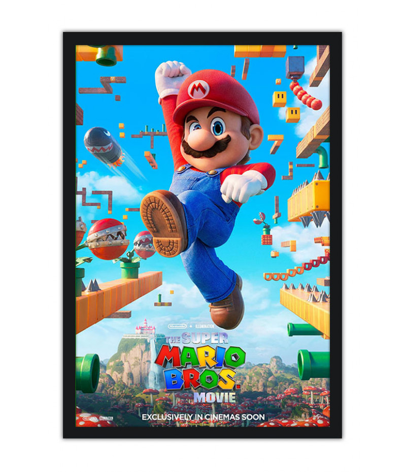 Poster Mario Bros O Filme - Luigi - Filmes - Uau Posters