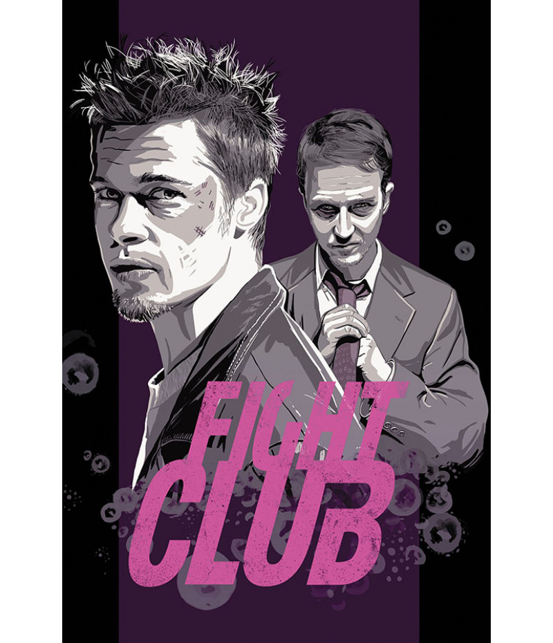 Poster Clube Da Luta - Fight Club - Filmes - Uau Posters