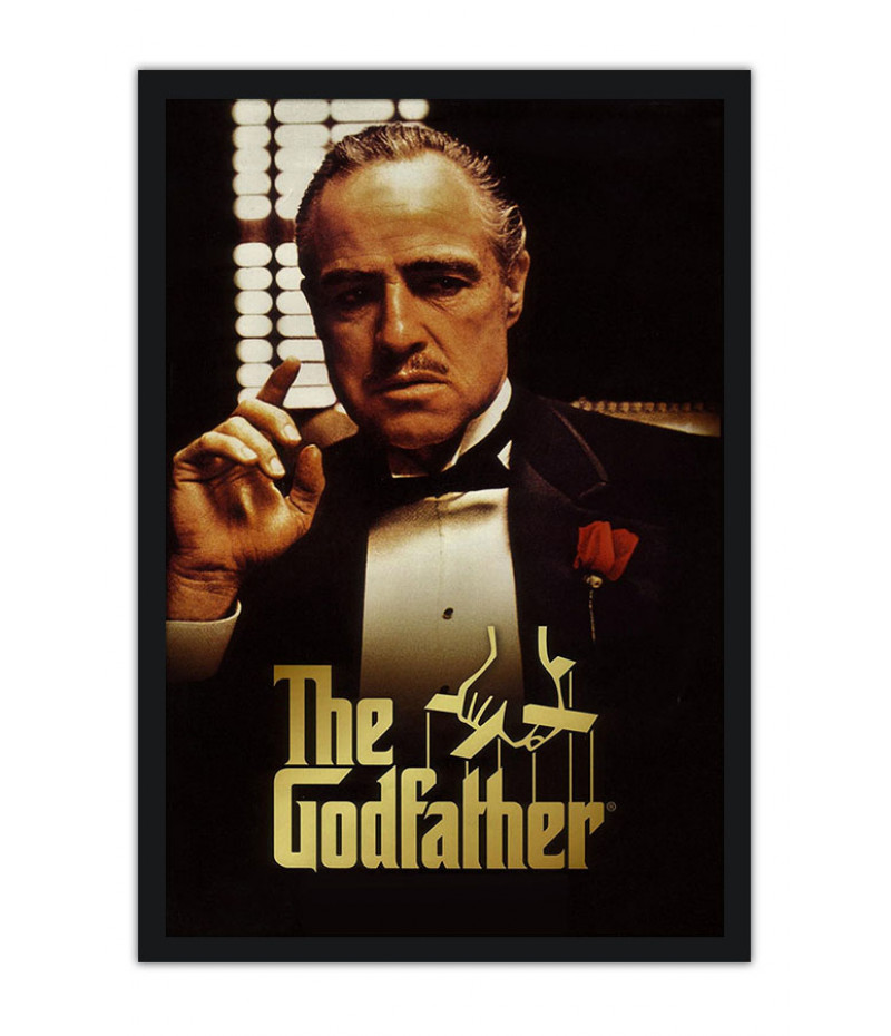 Poster  The Godfather - O Poderoso Chefao - Filmes de Máfia