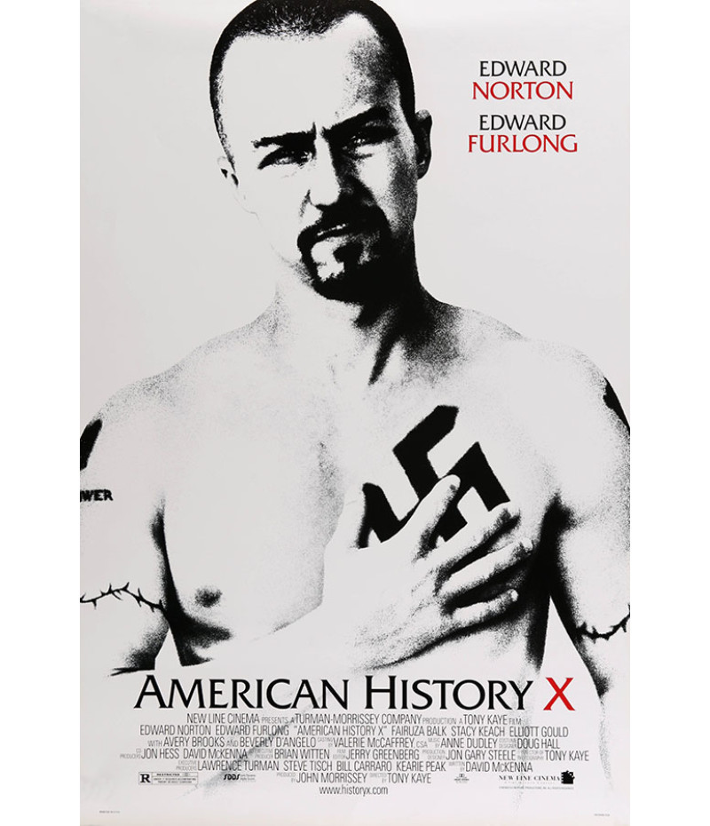Poster A Outra História Americana - American History X - Filmes