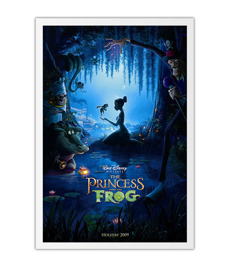 Poster A Princesa e o Sapo - Desenhos - Infantil - Filmes