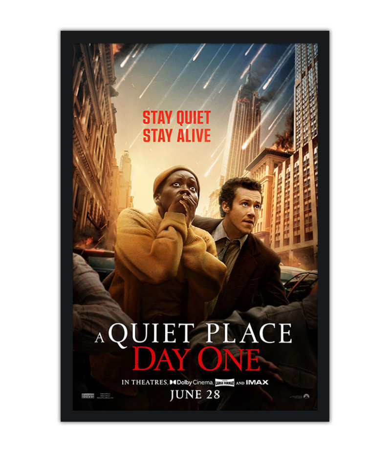 Poster A Quiet Place: Day One - Um Lugar Silencioso: Dia Um - Filmes