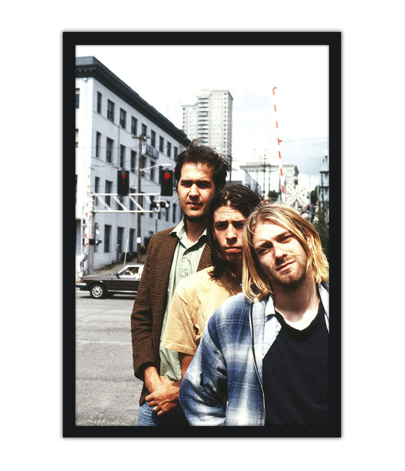 Poster Nirvana - Bandas de Rock