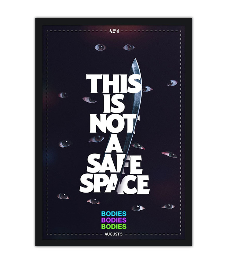 Poster Bodies Bodies Bodies - This Is Not A Safe Space - Filmes
