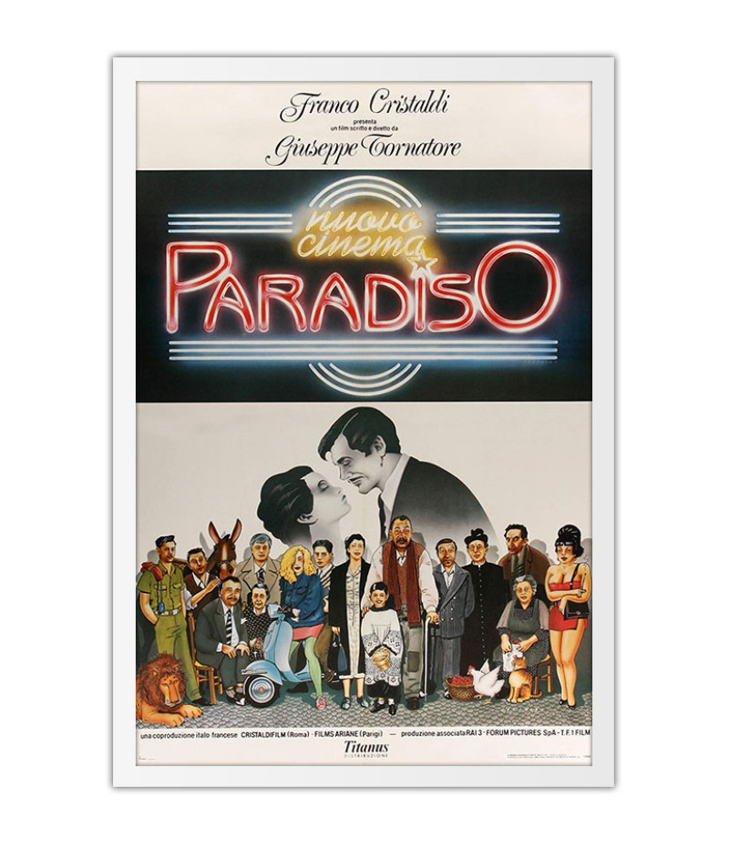 Poster Cinema Paradiso - Filmes