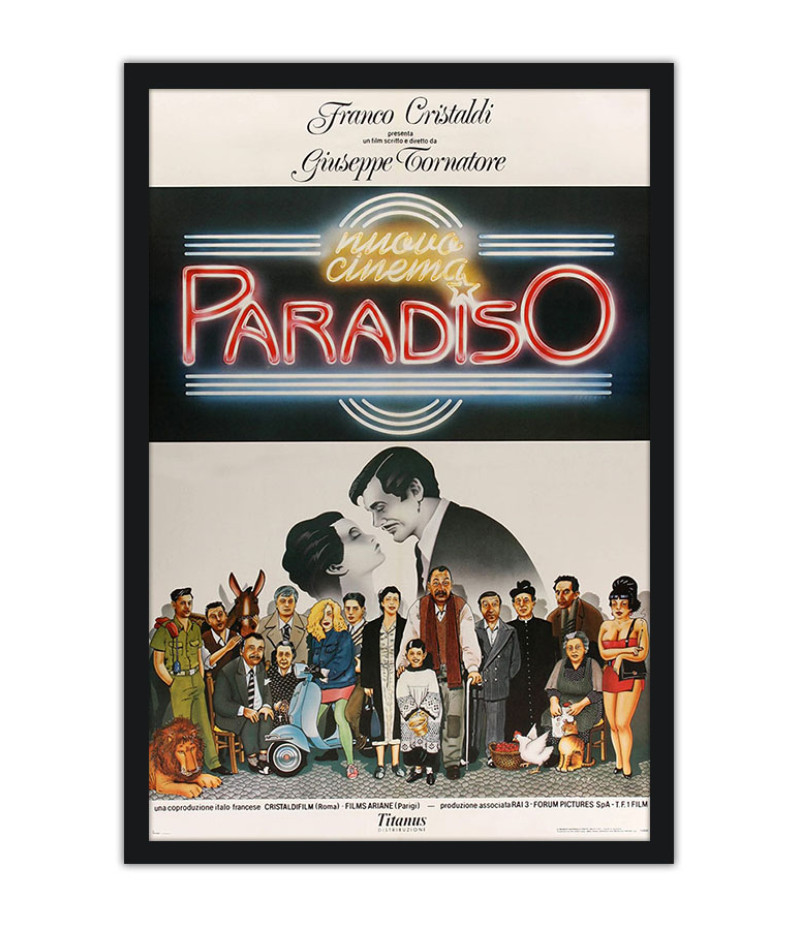 Poster Cinema Paradiso - Filmes