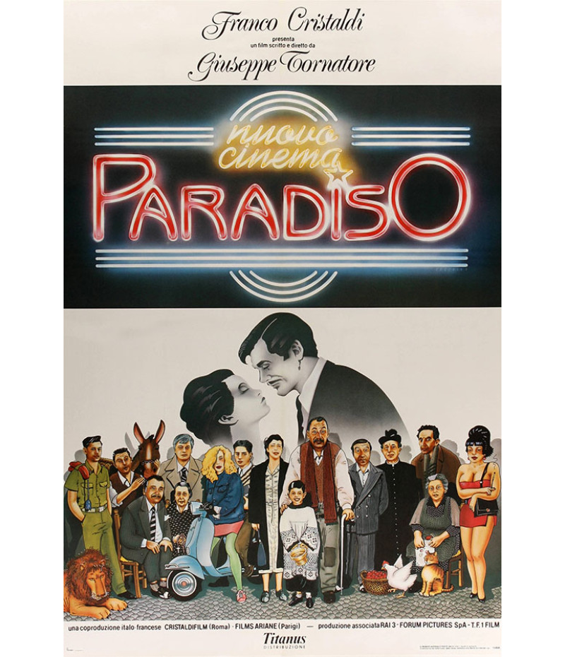 Poster Cinema Paradiso - Filmes