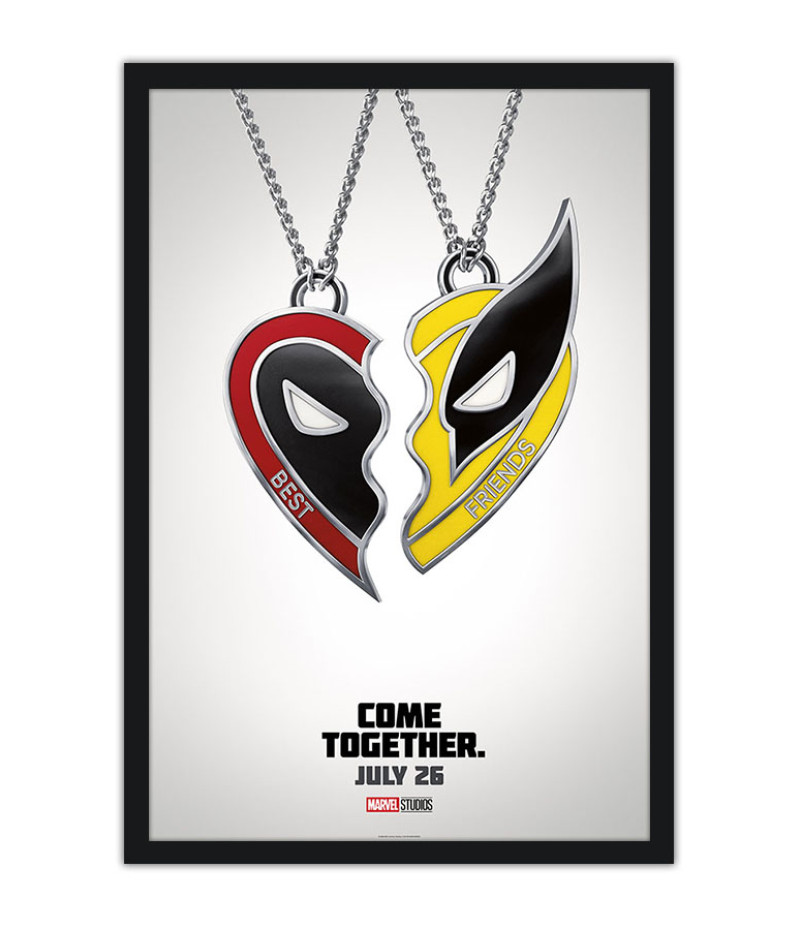 Poster Deadpool e Wolverine - Marvel - MCU - Filmes