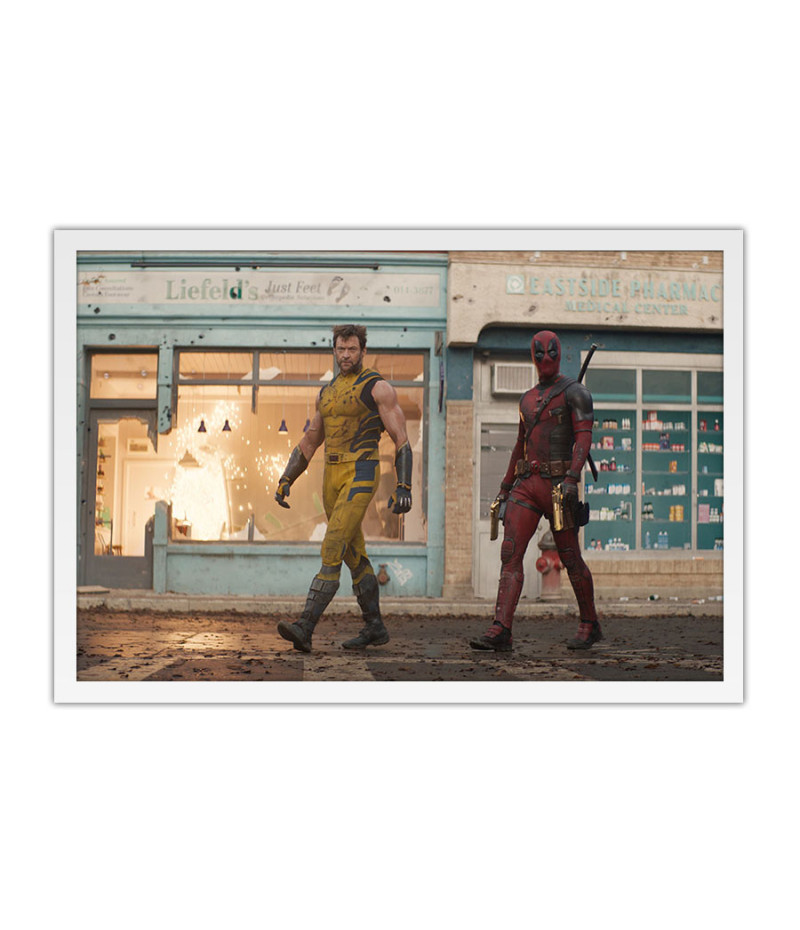 Poster Deadpool e Wolverine - Marvel - MCU - Filmes