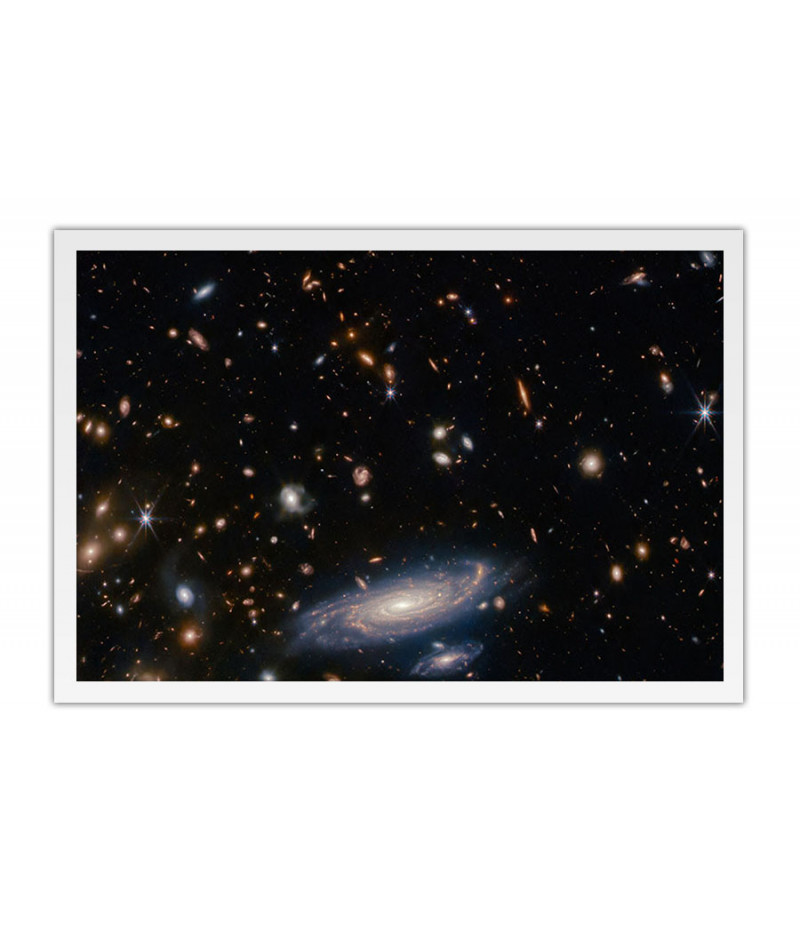 Poster Multiplas Galáxias - Imagens do Universo
