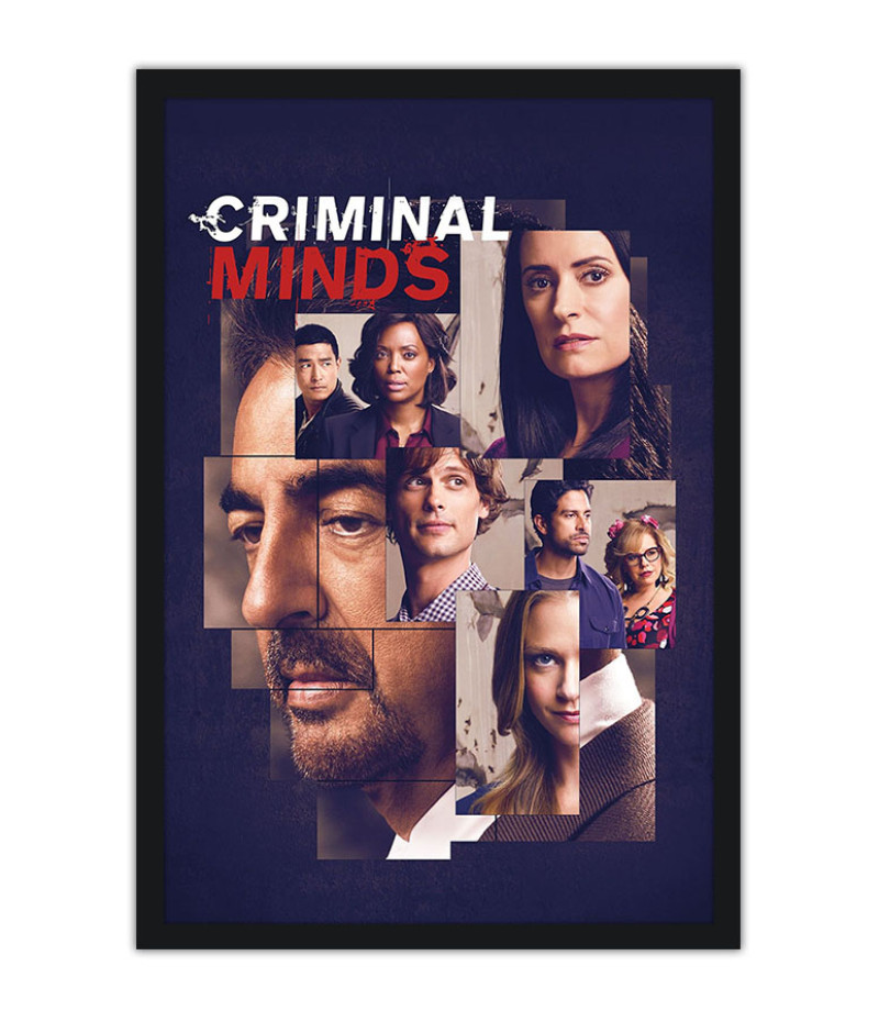 Poster Criminal Minds - Mentes Criminosas - Séries