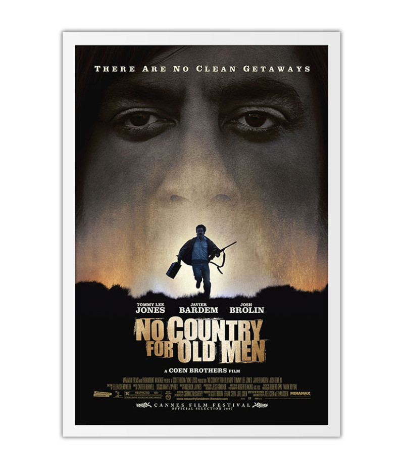 Poster Onde Os Fracos Não Tem Vez - No Country For Old Man - Filmes
