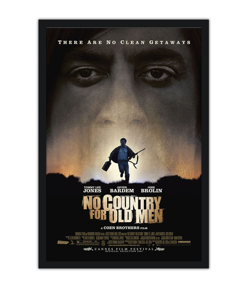 Poster Onde Os Fracos Não Tem Vez - No Country For Old Man - Filmes