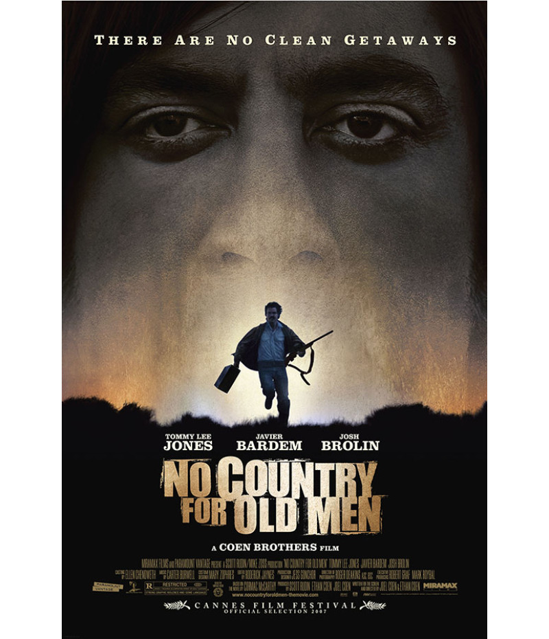 Poster Onde Os Fracos Não Tem Vez - No Country For Old Man - Filmes