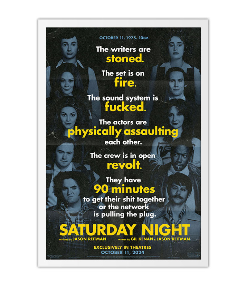Poster Saturday Night - Filmes