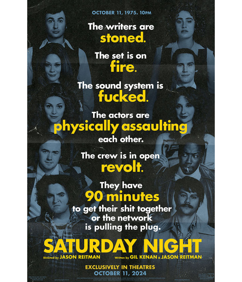 Poster Saturday Night - Filmes