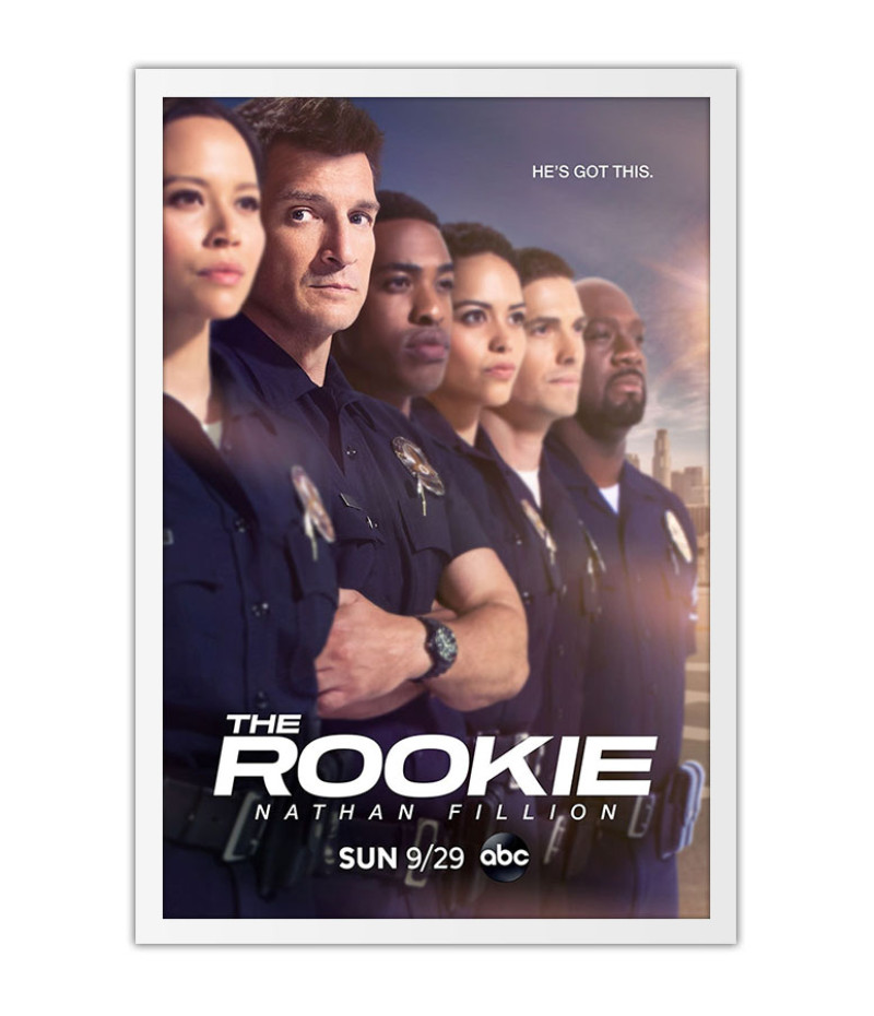 Poster The Rookie - Séries
