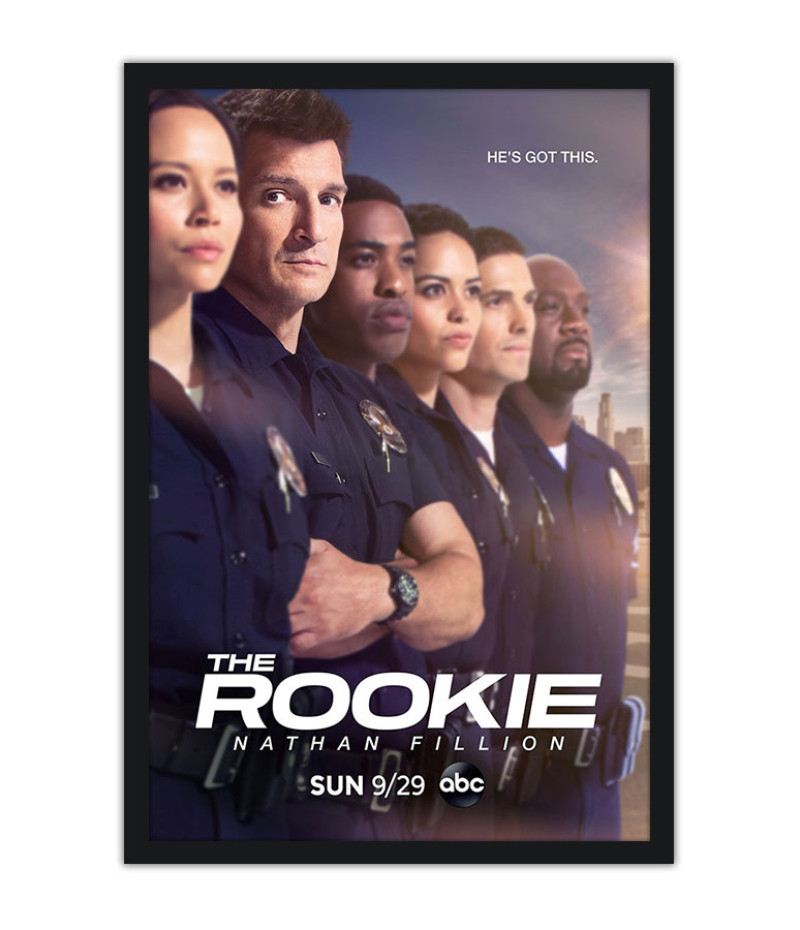 Poster The Rookie - Séries