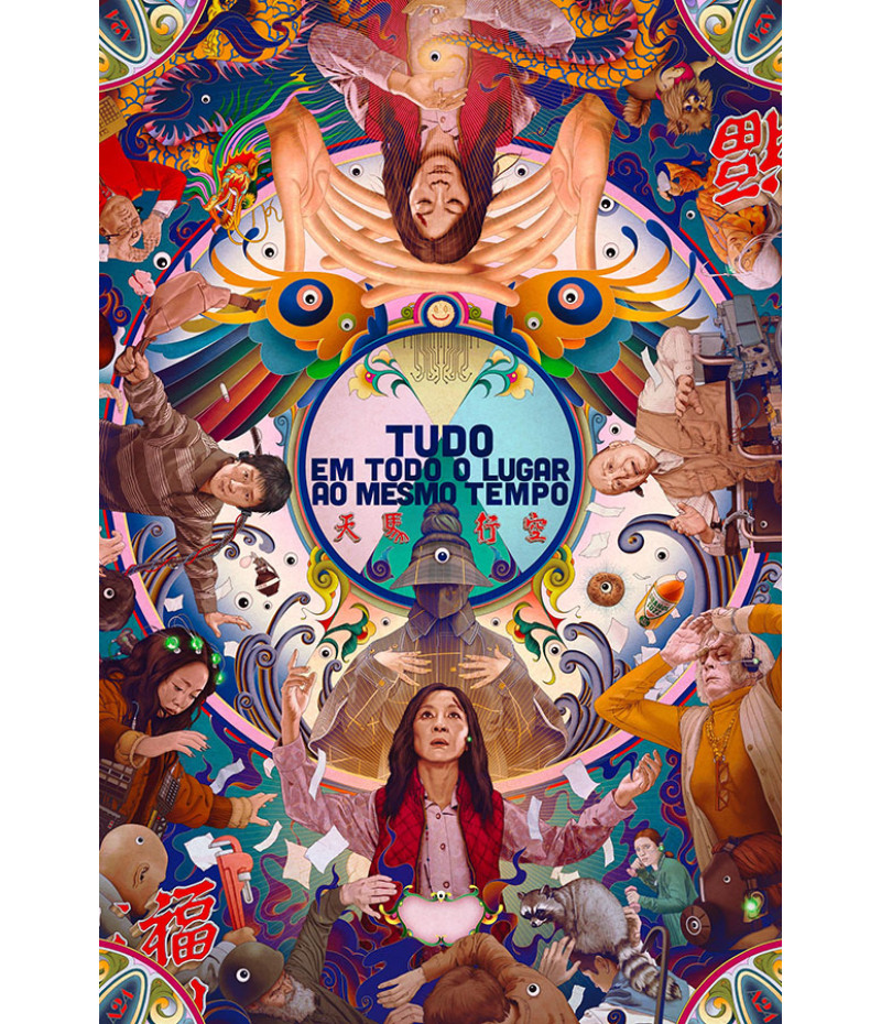 Poster Tudo Em Todo Lugar Ao Mesmo Tempo - Filmes