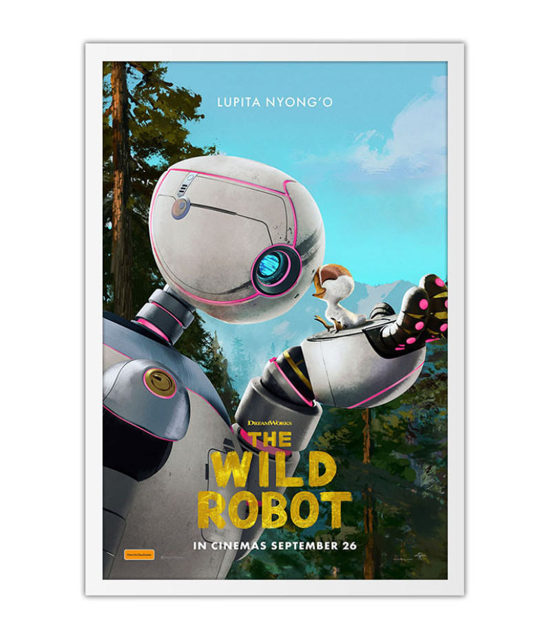 Poster Wild Robot - Robô Selvagem - Animacao - Filmes