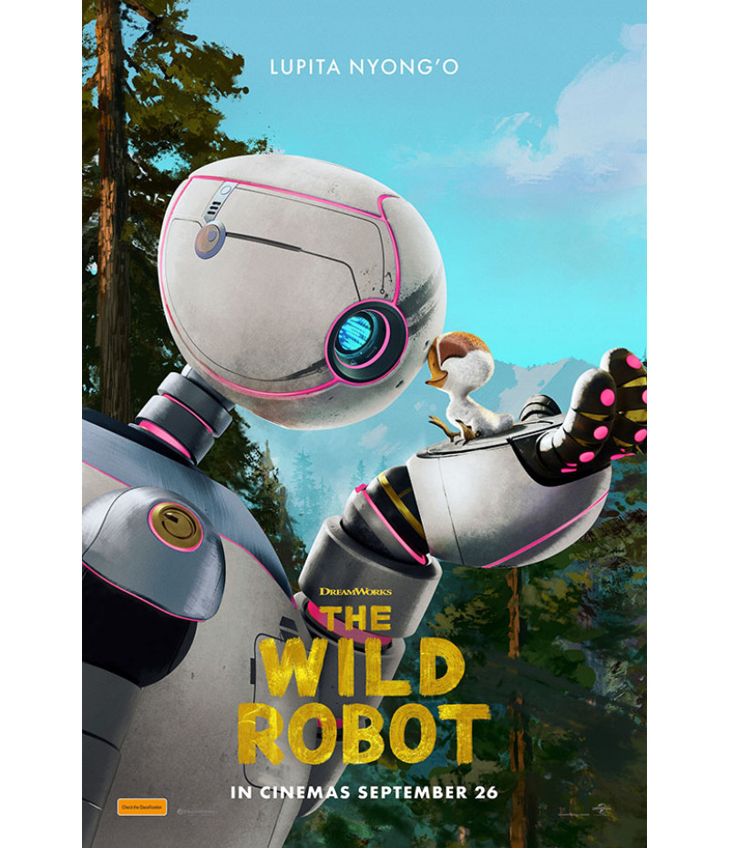 Poster Wild Robot - Robô Selvagem - Animacao - Filmes