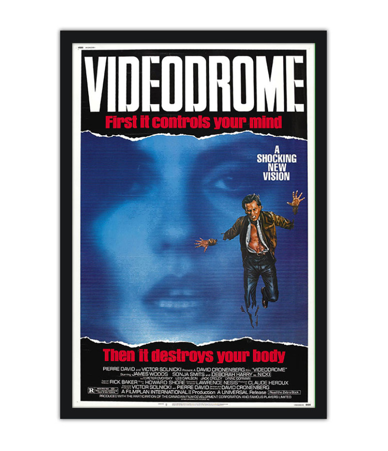 Poster Videodrome A Sindrome do Video - Filmes