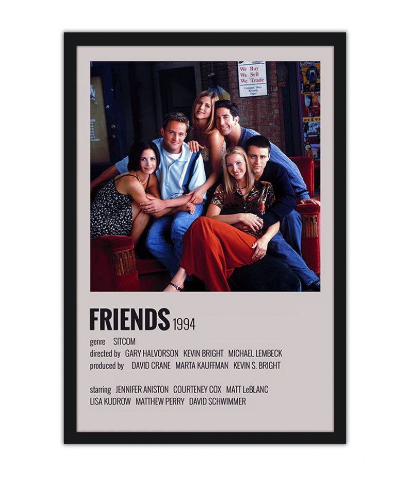 Poster Friends - Polaroid - Séries