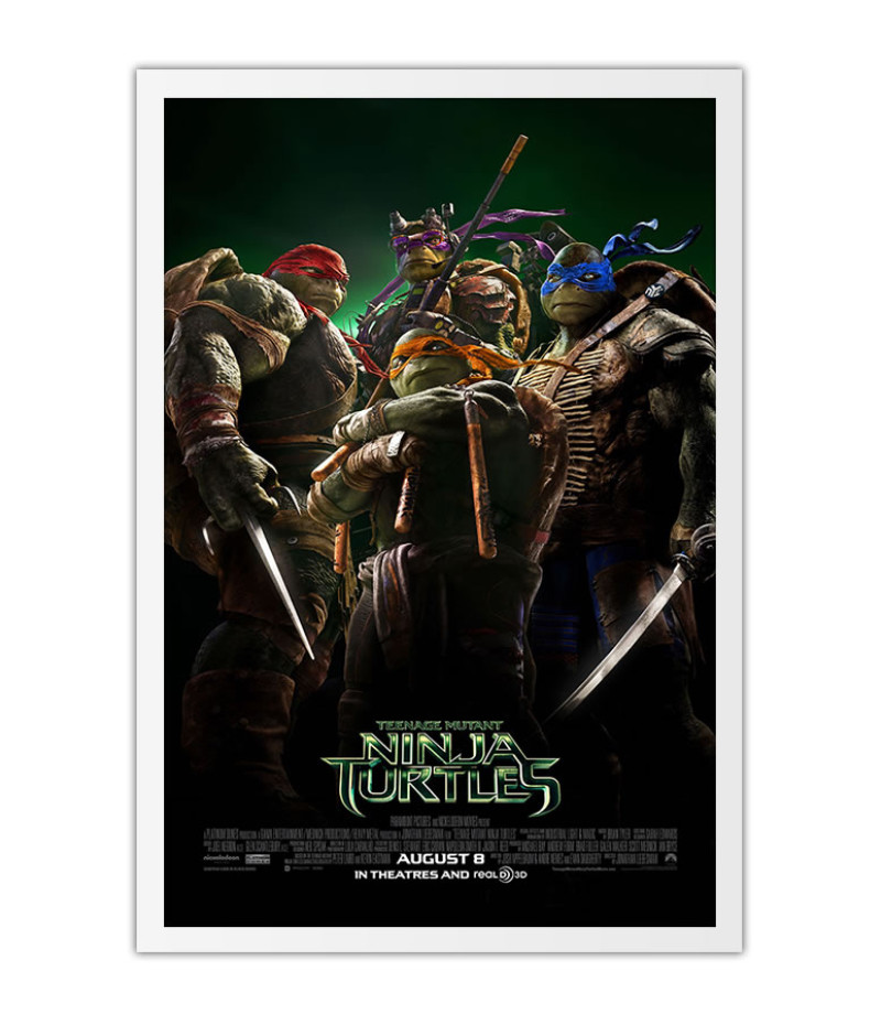 Poster Tartarugas Ninjas