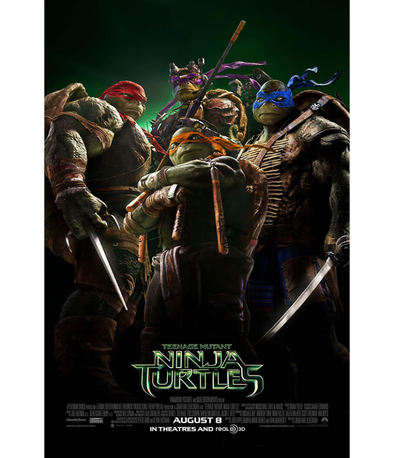 Poster Tartarugas Ninjas