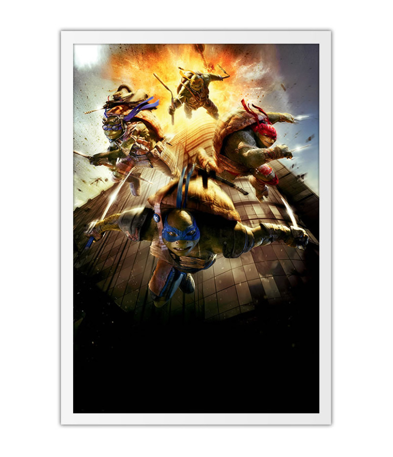 Poster Tartarugas Ninjas