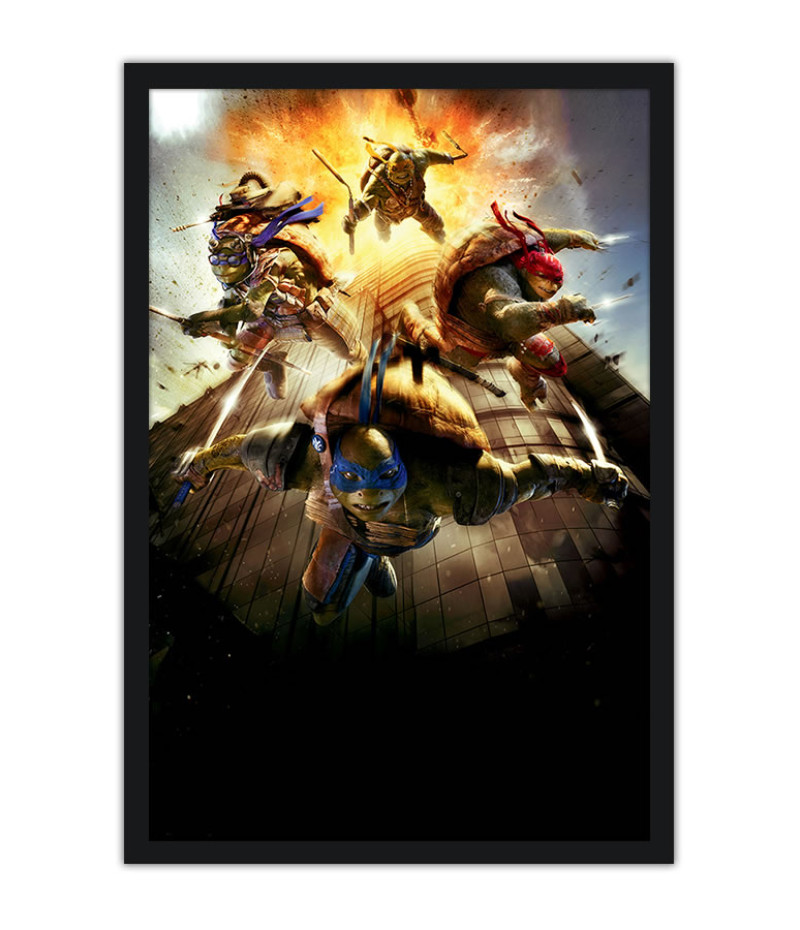 Poster Tartarugas Ninjas