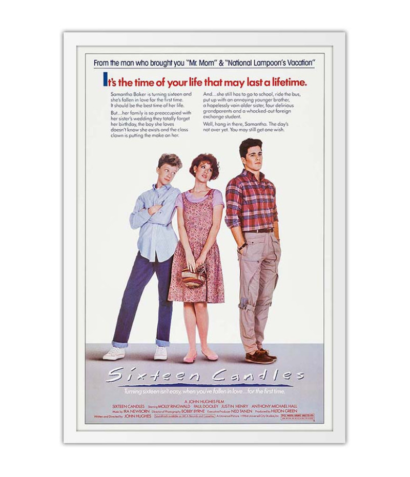 Poster Gatinhas e Gatoes - Sixteen Candles - Retrô - Filmes