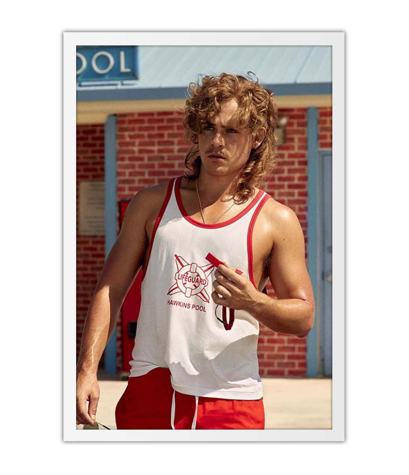 Poster Drace Montgomery - Stranger Things - Ator - Séries