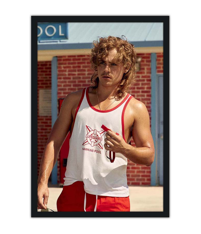 Poster Drace Montgomery - Stranger Things - Ator - Séries