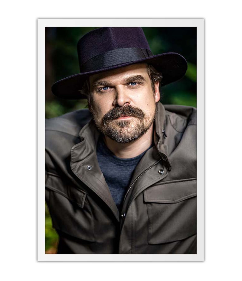 Poster David Harbour - Stranger Things - Ator - Séries
